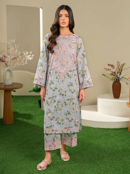 2 Piece Lawn Suit-Paste Print (Unstitched)