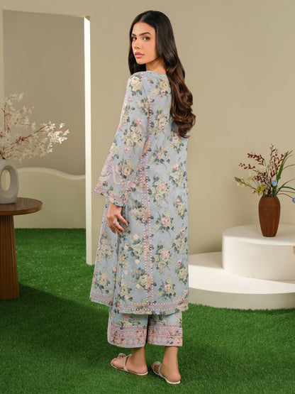 2 Piece Lawn Suit-Paste Print (Unstitched)