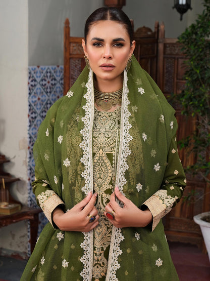 3 Piece Lawn Suit-Embroidered (Unstitched)