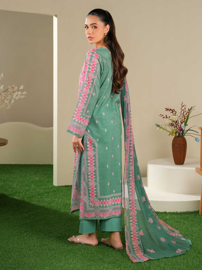 3 Piece Lawn Suit-Printed (Unstitched)