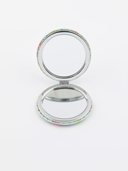 Floral Compact Mirror