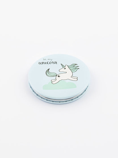 Animated Print Compact Mirror