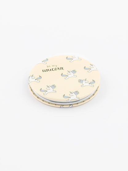 Animated Print Compact Mirror