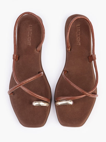Criss Cross Strap Sandals