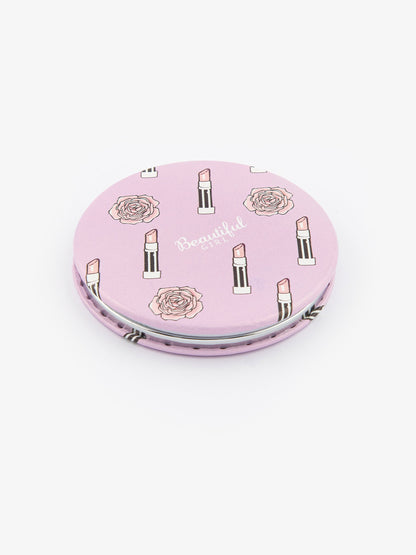 Animated Print Compact Mirror