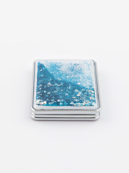 Glittery Sequin Compact Mirror