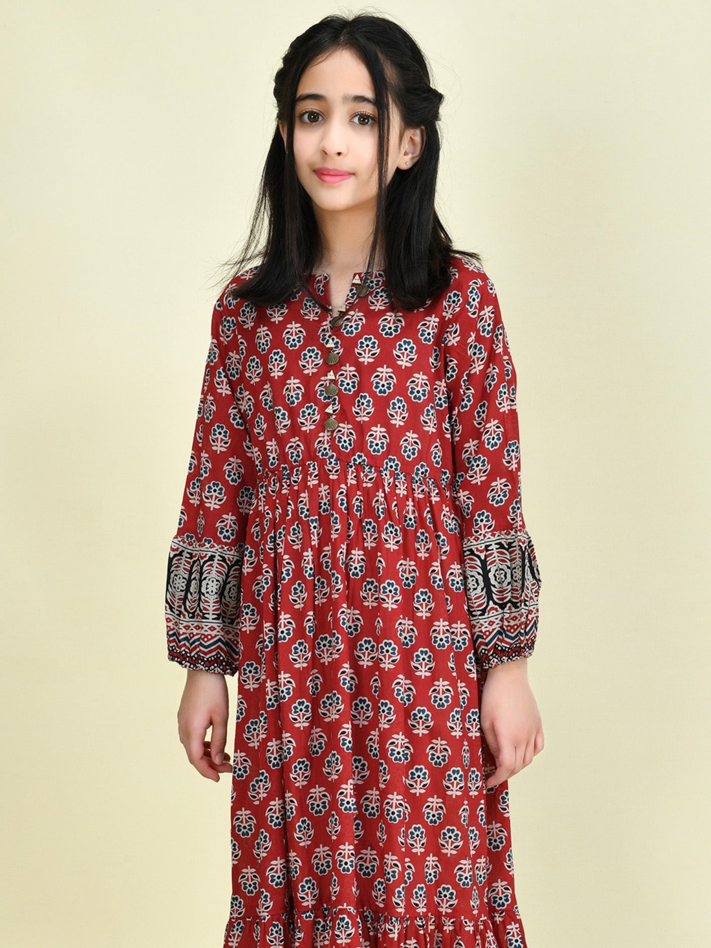 Printed Lawn Dress