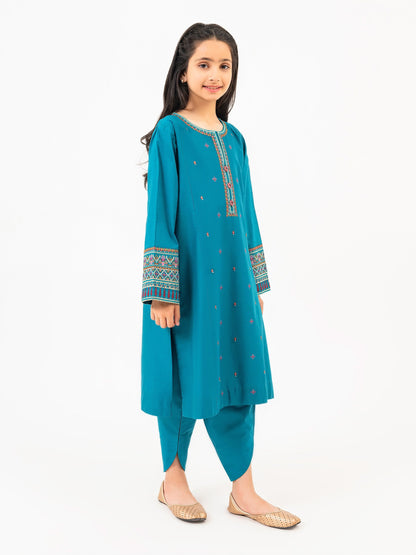2 Piece Lawn Suit-Embroidered