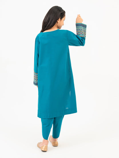2 Piece Lawn Suit-Embroidered