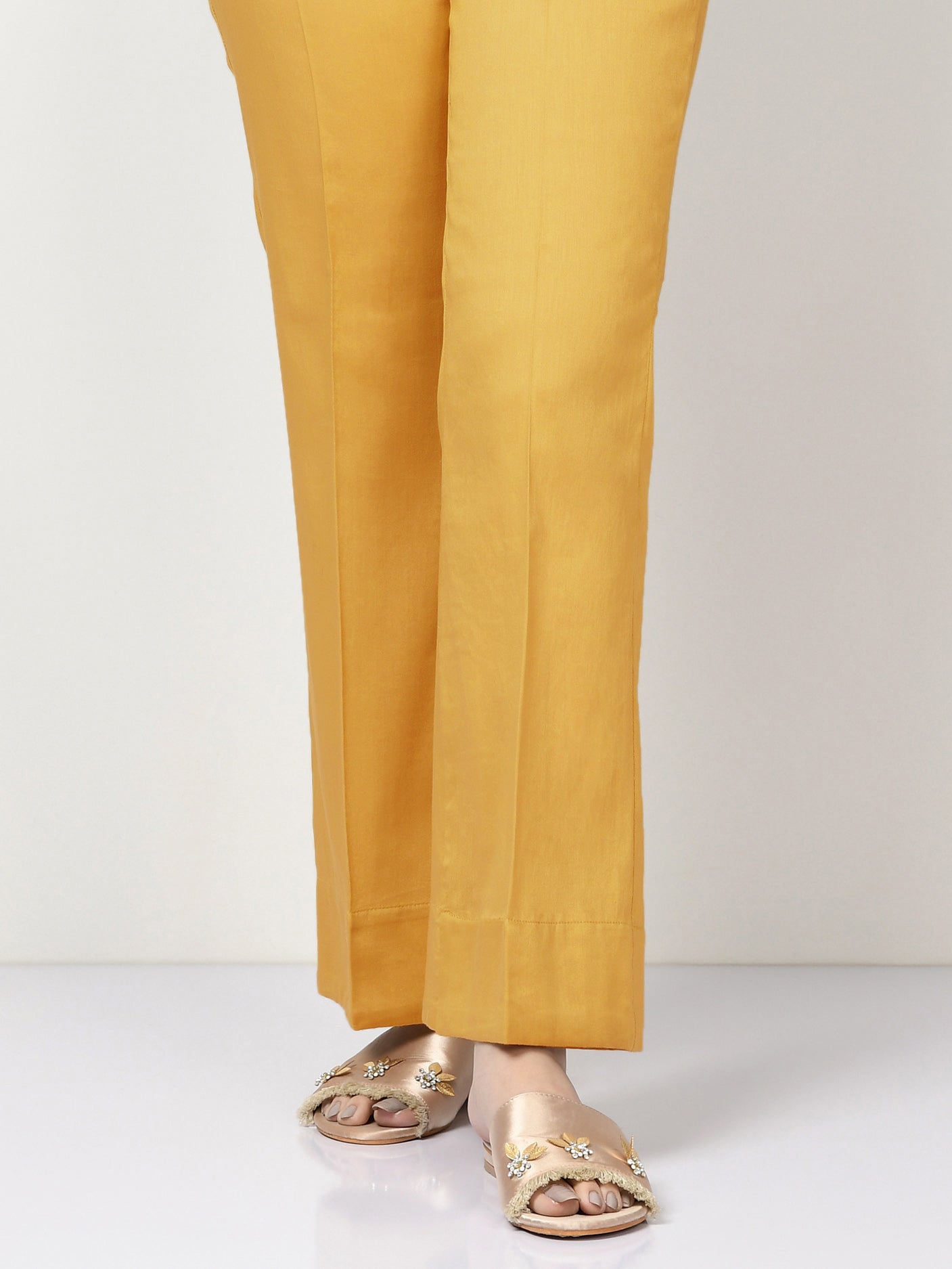 Cambric Trouser-Dyed (Unstitched)