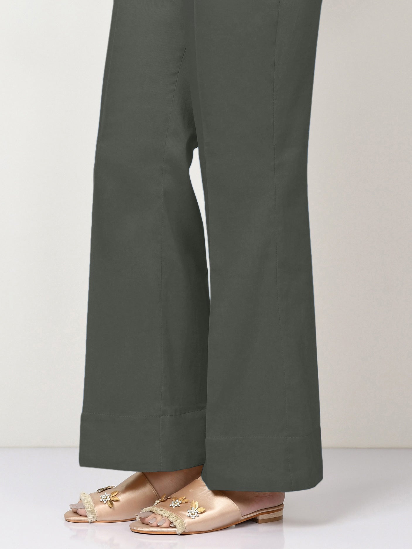 Cambric Trouser-Dyed (Unstitched)