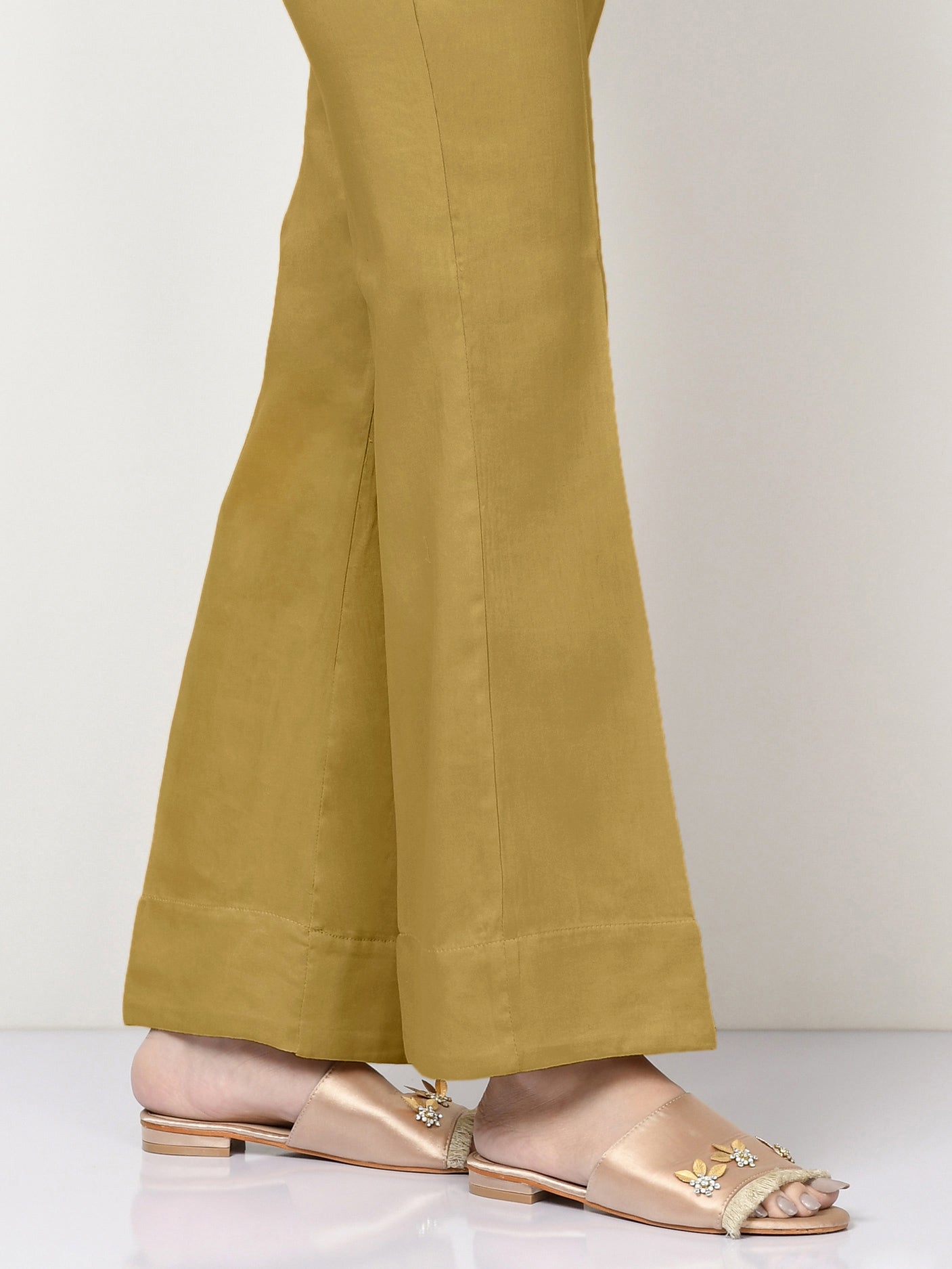 Cambric Trouser-Dyed (Unstitched)