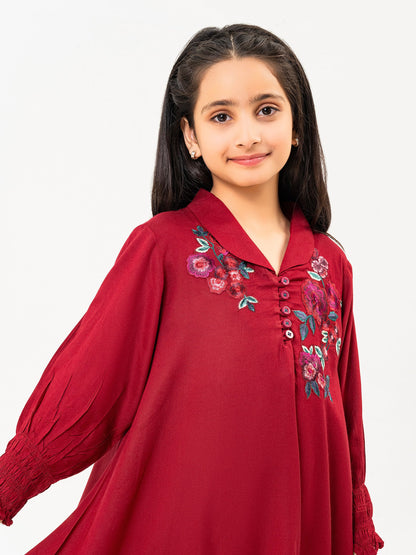 2 Piece Lawn Suit-Embroidered