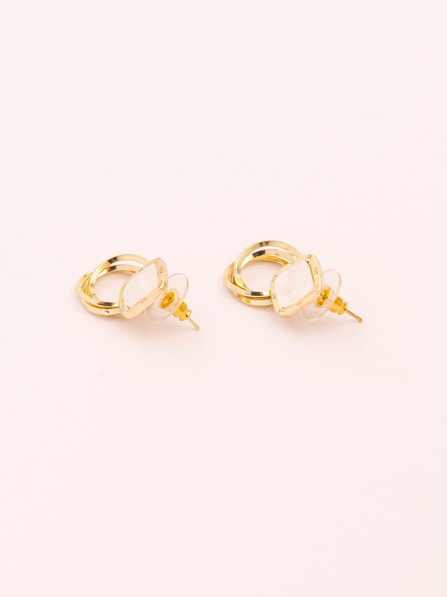Rings Drop Earrings