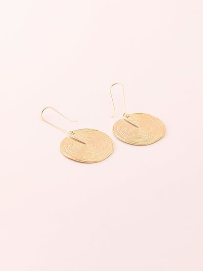 Textured Drop Earrings