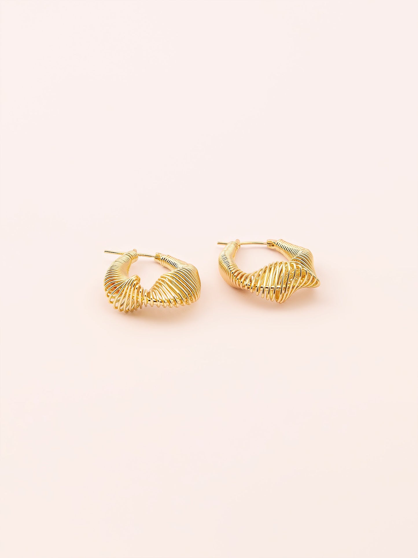 Twisted Hoop Earrings
