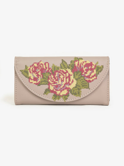 Embroidered Wallet