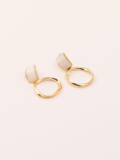 Ring Drop Earrings