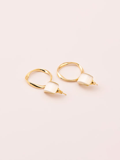 Ring Drop Earrings
