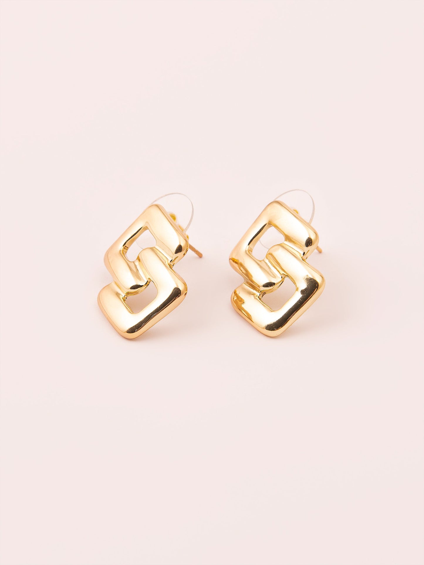 Geometric Stud Earrings