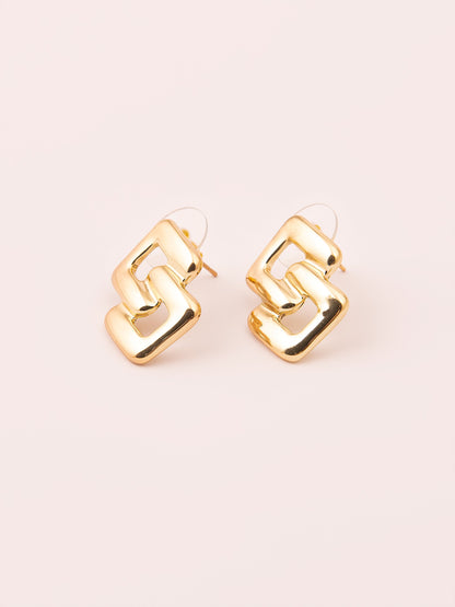 Geometric Stud Earrings