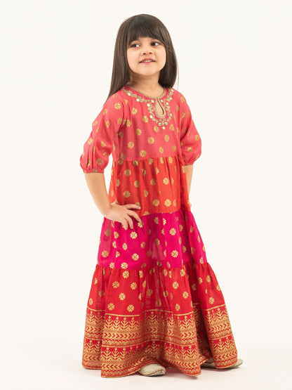 Lawn Gypsy Dress - Pasted (Pret)