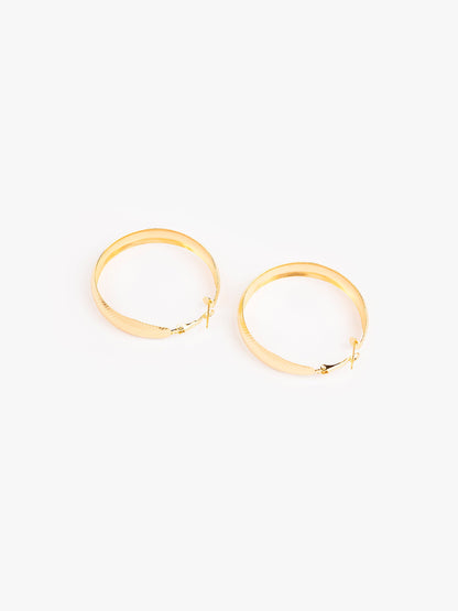 Gold Hoops Set