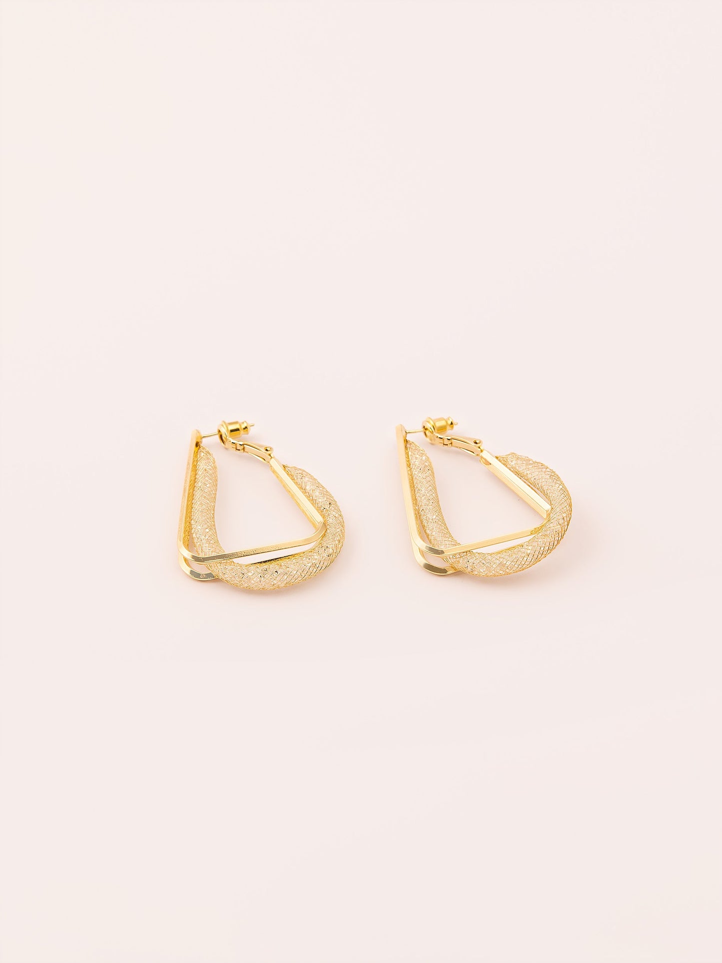 Triangle Hoop Earrings