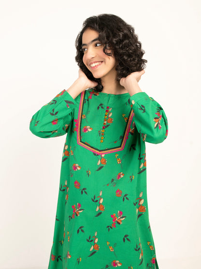 Embroidered Winter Cotton Suit