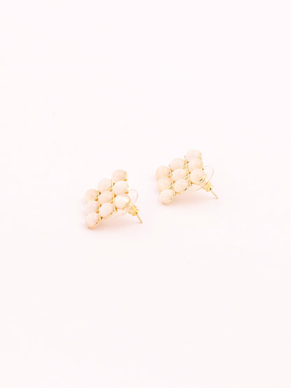 Crystal Geometric Earrings