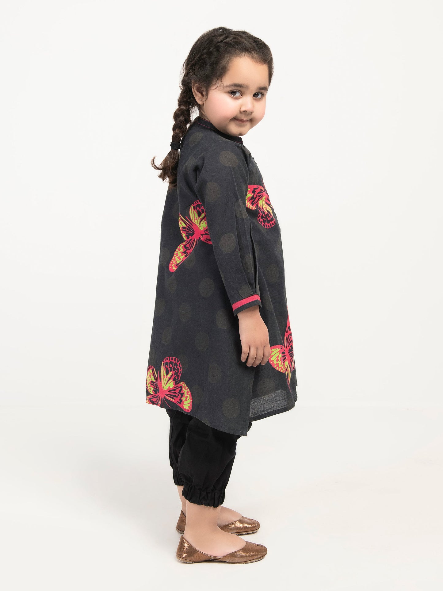 Printed Khaddar Shirt