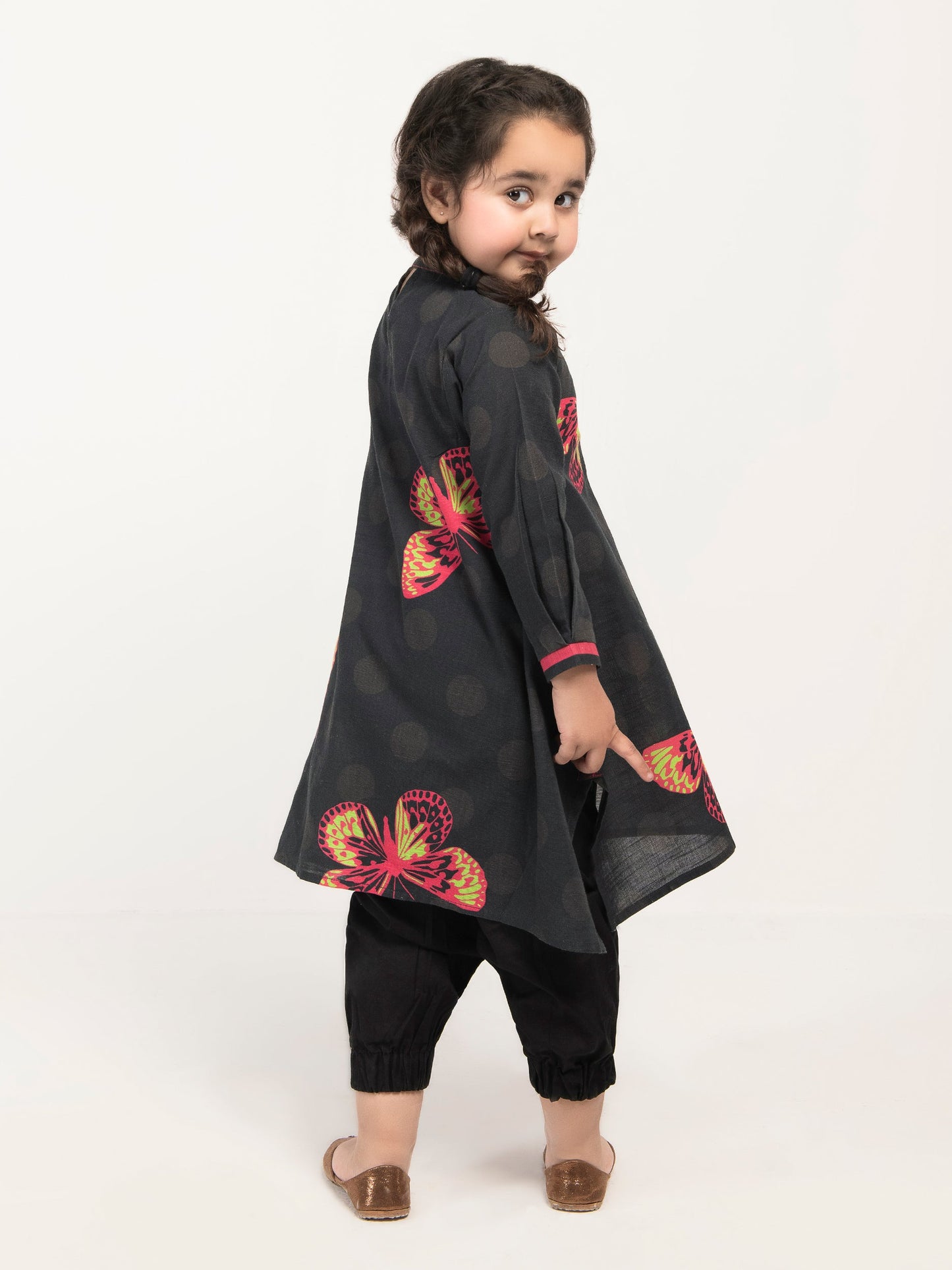 Printed Khaddar Shirt