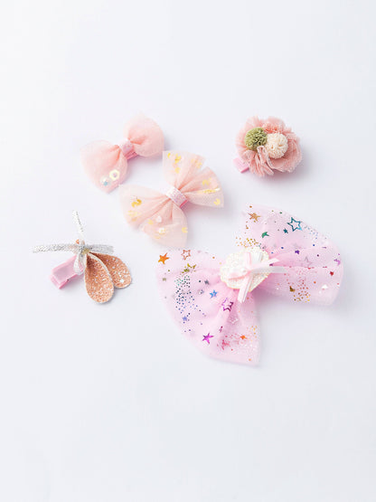 Embellished Snap Clip Set
