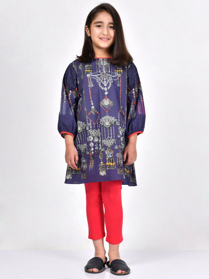 Printed Cambric Shirt