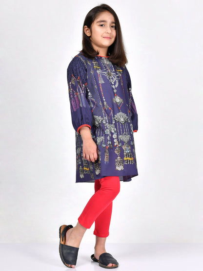 Printed Cambric Shirt