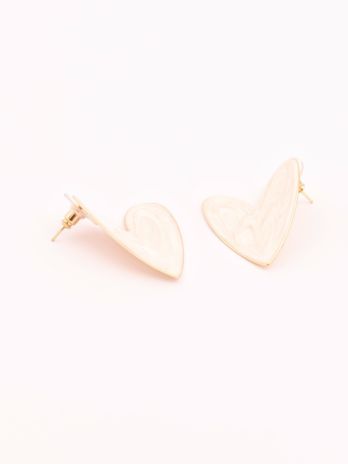 Heart Stud Earrings