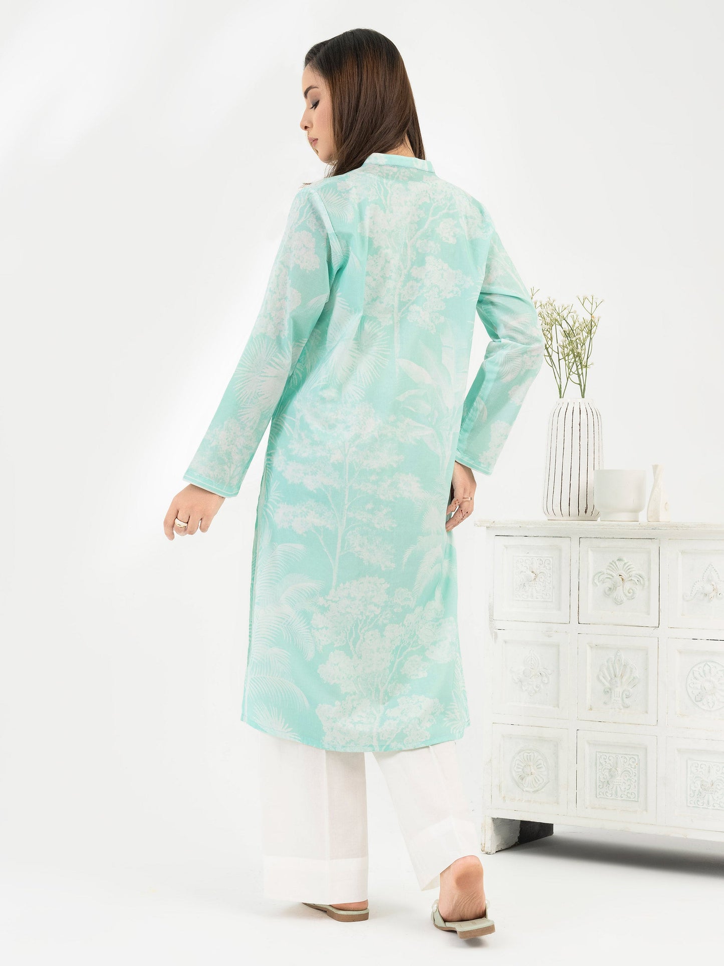 Lawn Shirt-Printed (Unstitched)