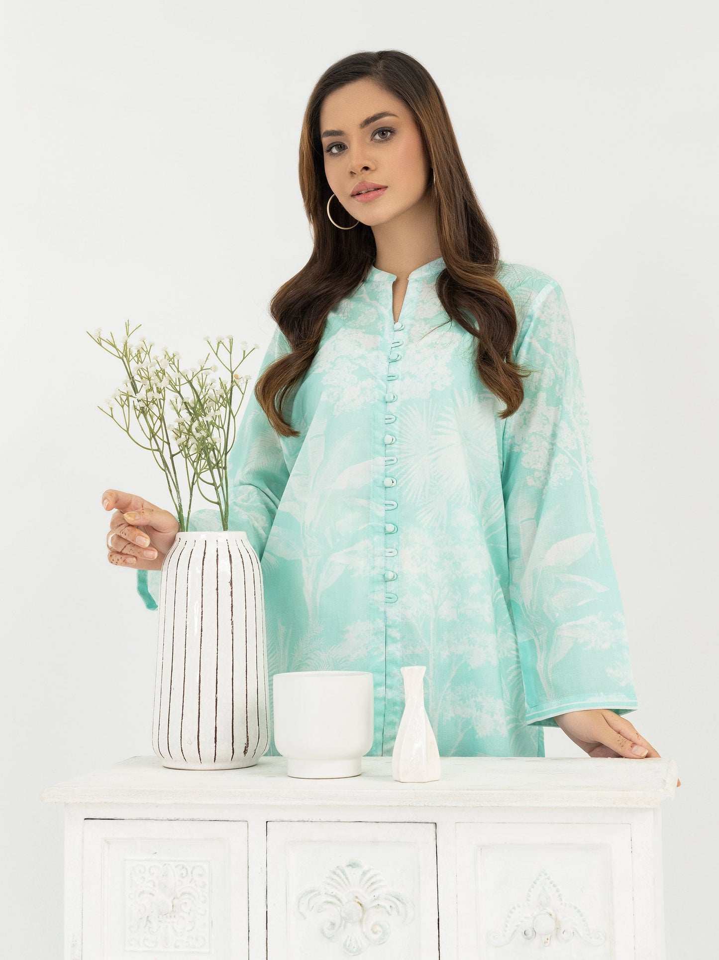 Lawn Shirt-Printed (Unstitched)