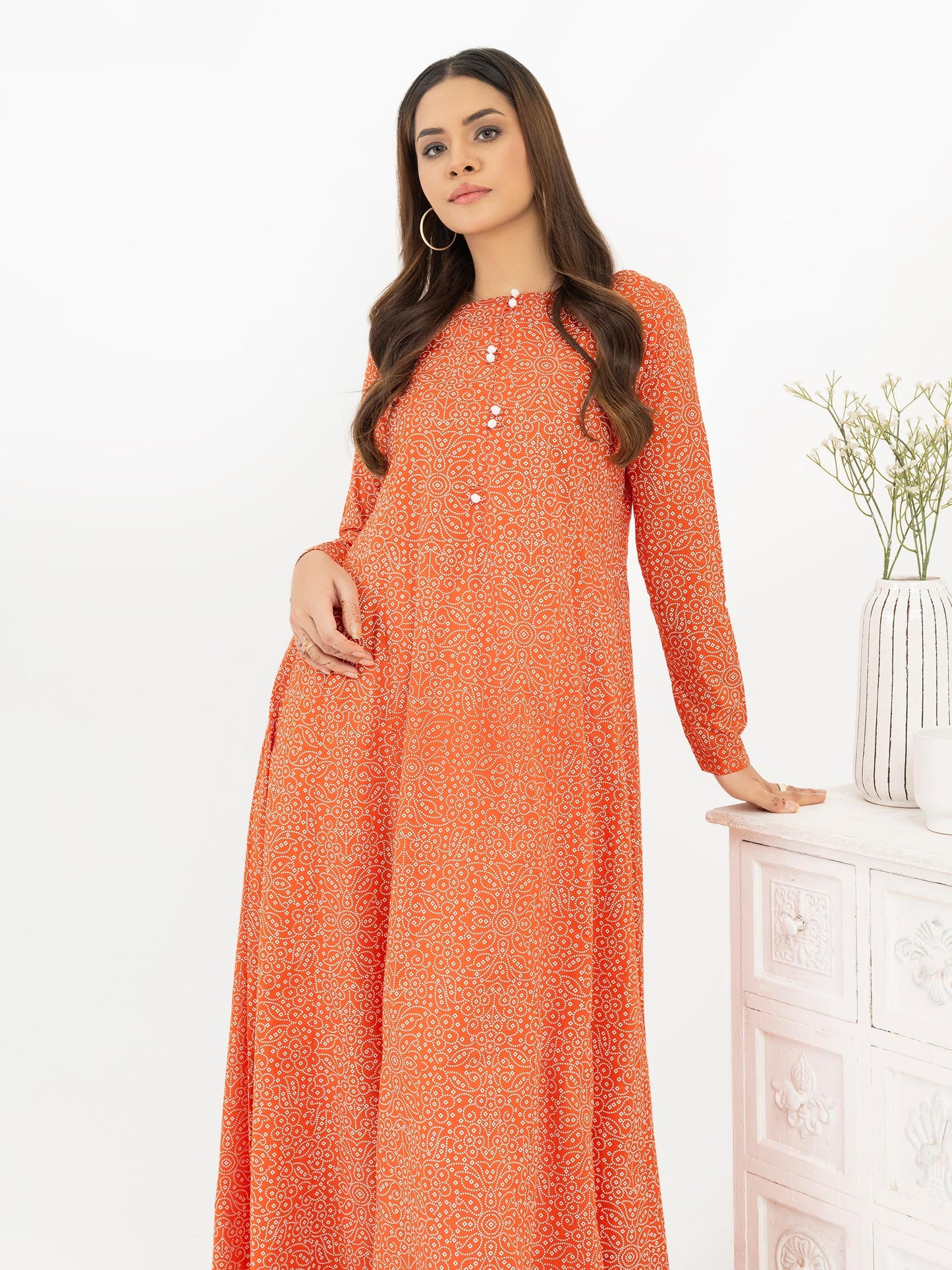 Lawn Shirt-Paste Print (Unstitched)