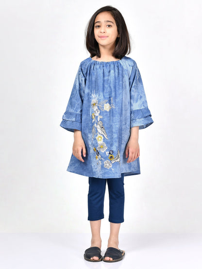 Embroidered Denim Shirt