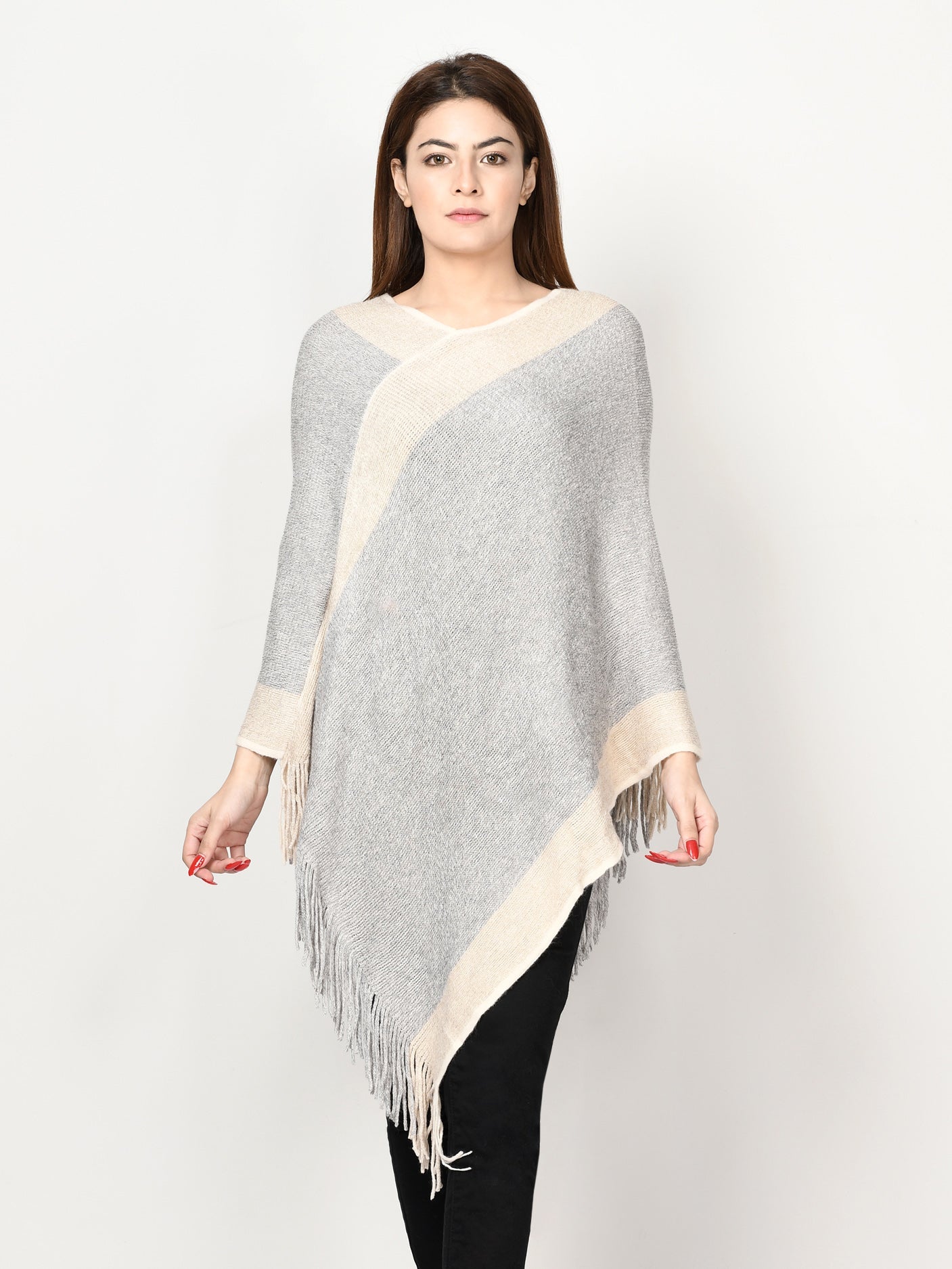 Two Toned Poncho