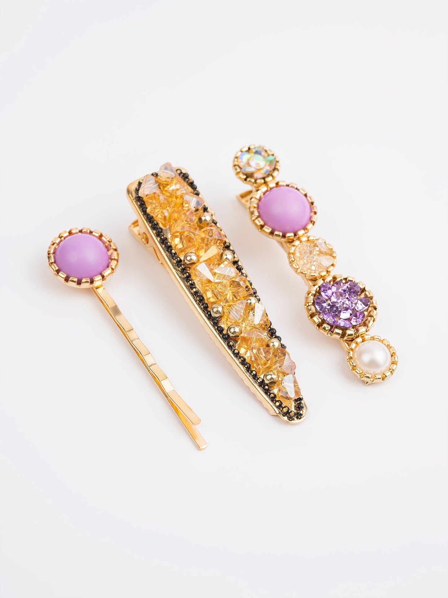 Stone Hair pins