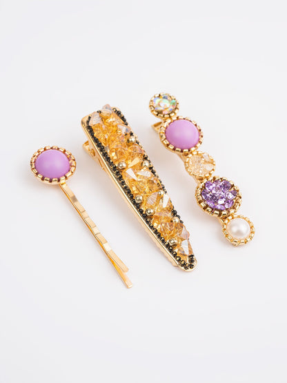 Stone Hair pins