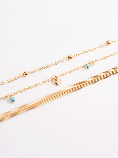 Bohemian Anklet Set