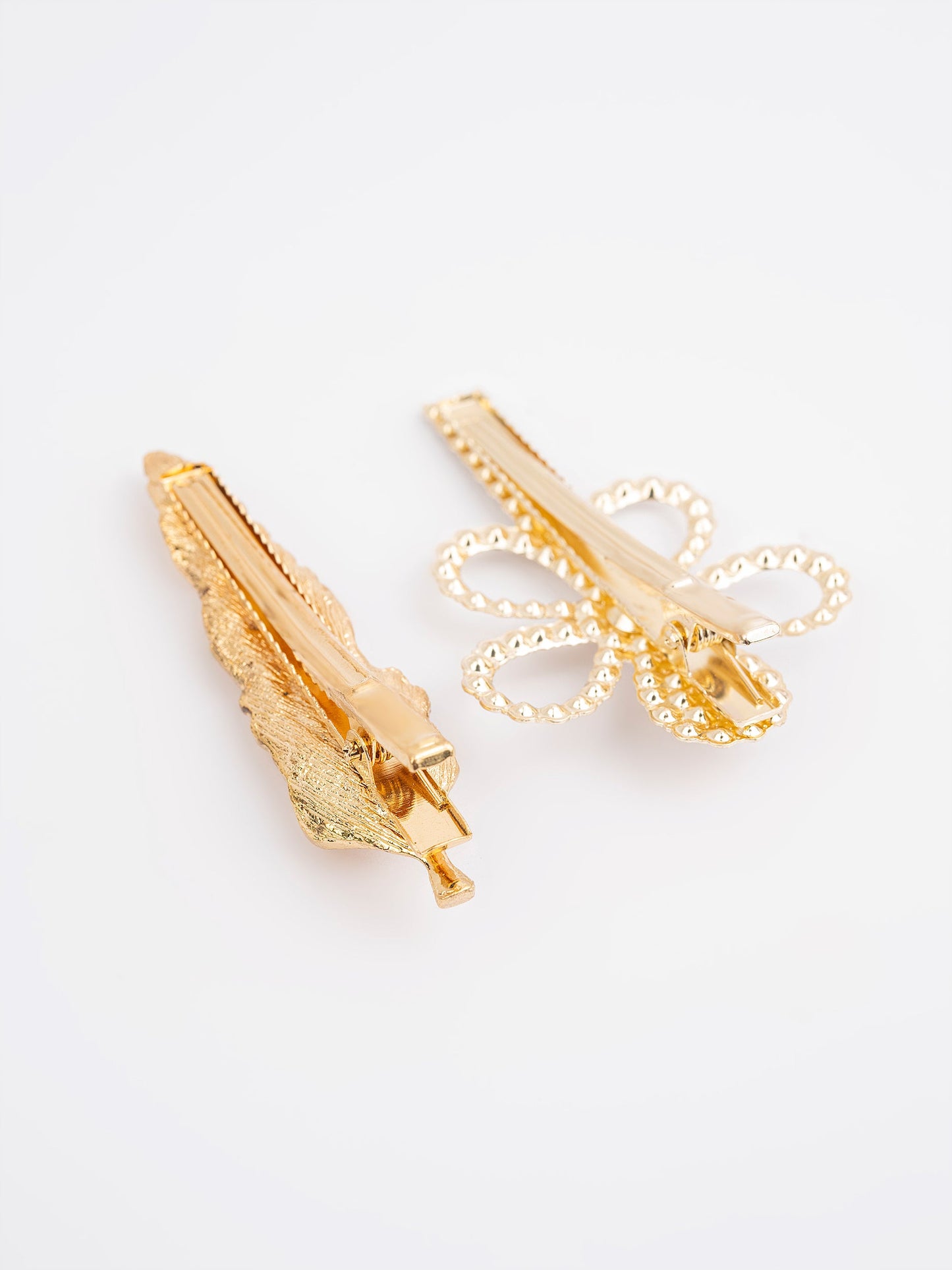 Rhinestone Embellished Hair Clips