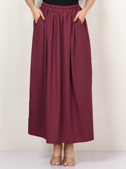 Grip Skirt - Maroon