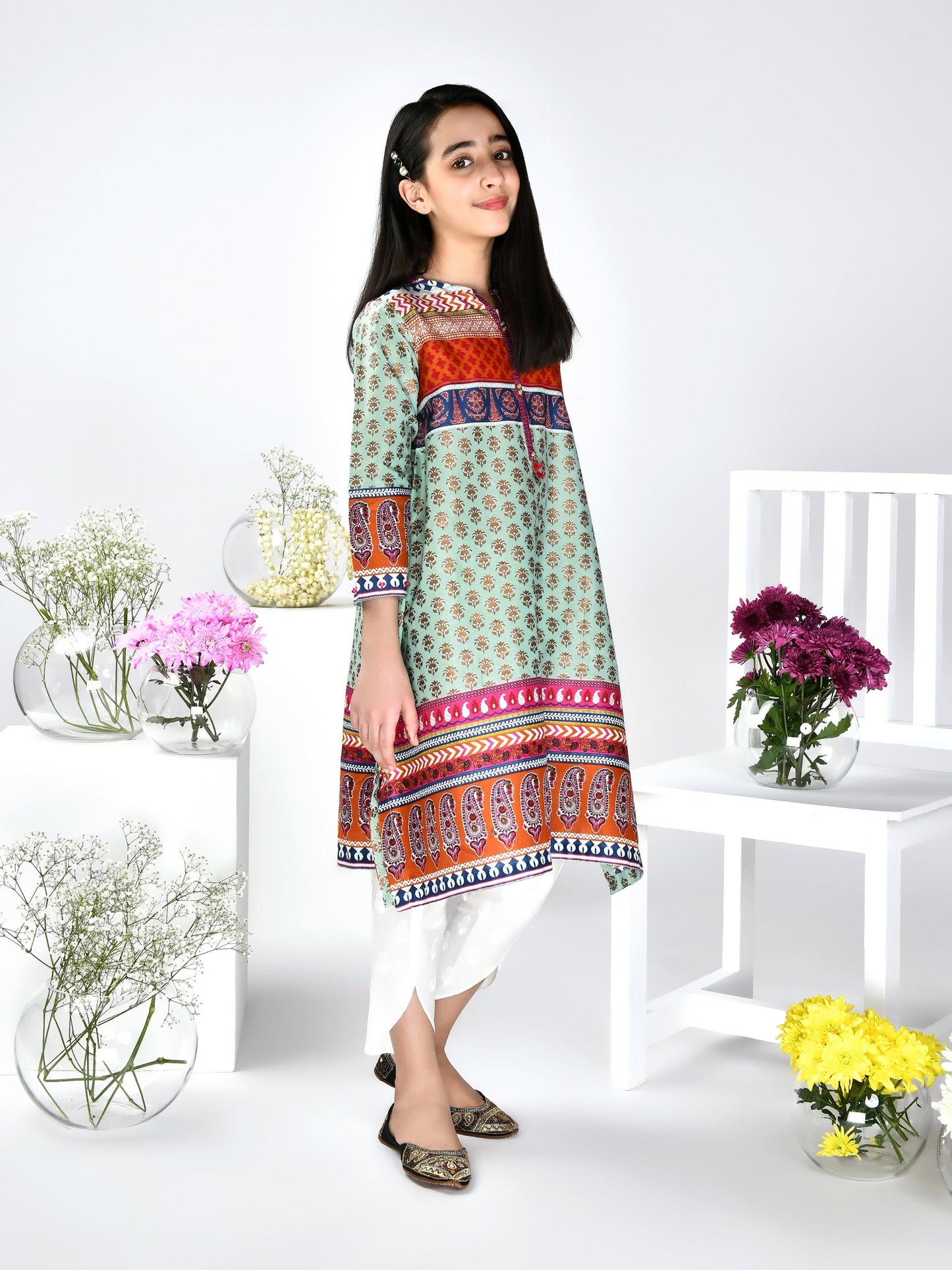 A-Line Printed Shirt