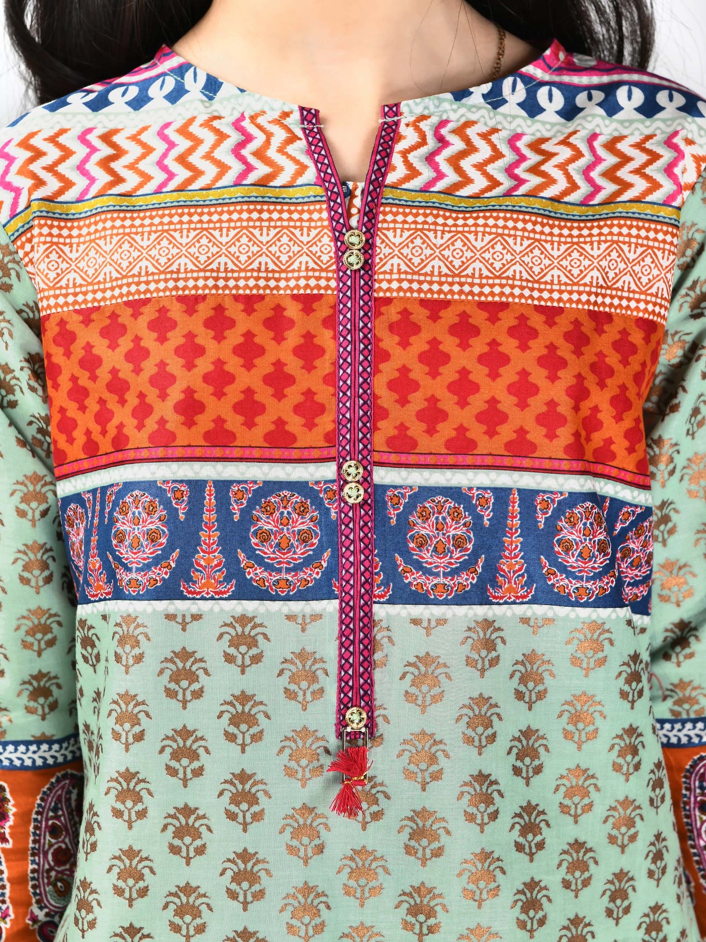 A-Line Printed Shirt