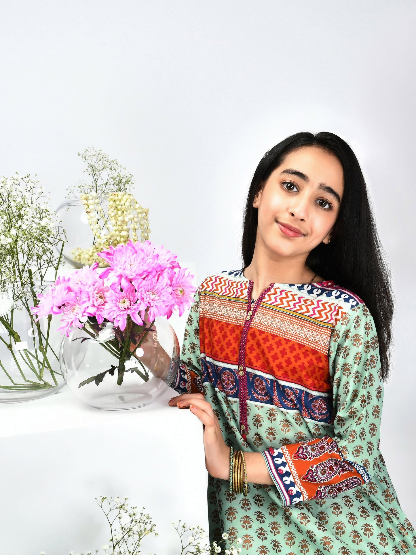 A-Line Printed Shirt