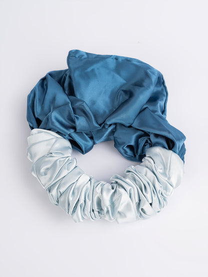 Two Toned Hair Scrunchie